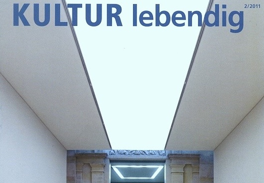 Titelbild KULTUR lebendig 2/11: Kunsthalle Bremen, Innenansicht: Ausstellungsraum, Stefan Müller, Berlin 